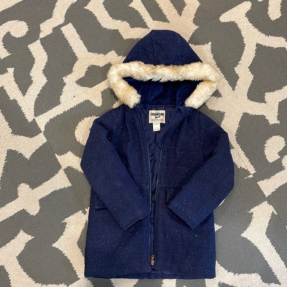 OshKosh winter sparkle coat